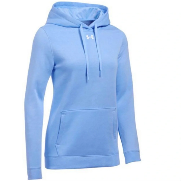 🩵 Under Armour Hustle Hoodie - Size XS | Color: Blue - Picture 2 of 6
